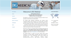 Desktop Screenshot of bgmedicaldevice.com