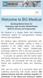Mobile Screenshot of bgmedicaldevice.com